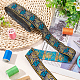 Ethnic Style Embroidery Polyester Ribbons OCOR-WH0067-74G-4