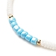 Bracelet en perles de rocaille de verre BJEW-JB08199-01-4