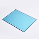 ガラス板  鏡モザイクボーダークラフトタイル  家の装飾やdiyの工芸品  長方形  空色  200x150x3.5mm GLAA-G072-06E-2
