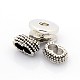Vintage Eco-Friendly Alloy Watch Band Cord Clasps Making for Snap Buttons MAK-O007-02-2