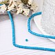 Synthetic Turquoise Beads Strands TURQ-G110-4x2mm-06-6