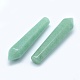 Natürliche grüne Aventurin spitzen Perlen G-E490-E13-01-2