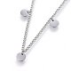 304 Stainless Steel Charms Necklaces NJEW-H497-11-2