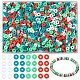 1880шт 4 цвета бусины из полимерной глины ручной работы CLAY-YW0002-01A-1