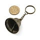 Брелки с подвеской в виде железного колокольчика KEYC-JKC00997-3