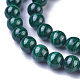 Chapelets de perles en malachite naturelle G-G779-04B-3