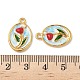 Подвески из нержавеющей стали 304 с эмалью STAS-U057-03G-02-3
