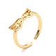 Wings Cuff Ring for Women RJEW-C004-26-RS-3