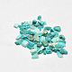 Synthetischen Türkis Chip-Perlen G-O103-04-1