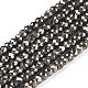Natural Pyrite Beads Strands X-G-R475-005-1