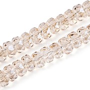 Гальванизируйте прозрачное стекло бисер нитей EGLA-N022-05B-C09