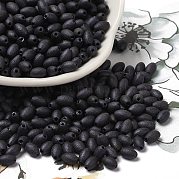 Непрозрачные цветные стеклянные бусины SEED-F006-02A-05