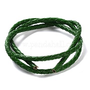 Плетеный кожаный шнур VL3mm-21
