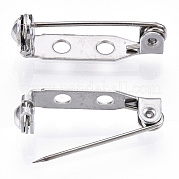 304 Stainless Steel Pin Brooch Back Bar Findings STAS-Q184-04B