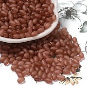 Прозрачные цвета стеклянные круглые бусины SEED-F006-03A-01