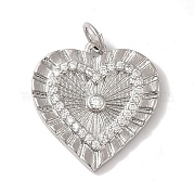Подвески из латуни и кубического циркония KK-L216-053P