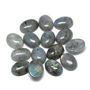 Кабошоны из натурального лабрадорита G-T073-20-12x16