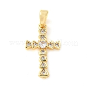 Латунные микро проложить кубического циркония подвески KK-U056-29G