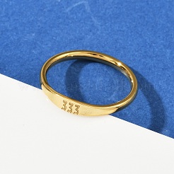 Кольца из нержавеющей стали 304 с гладкими полосами&nbsp;LS-RJEW-P151-01G-01