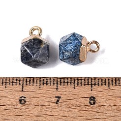Pendenti con diaspro blu naturale&nbsp;G-N359-18G-06