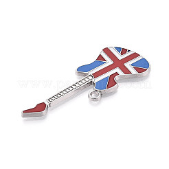 Эмали сплава большие кулоны ENAM-N067-02B-P