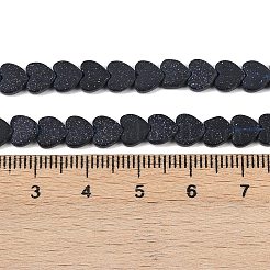 Синтетический синий авантюрин бисер нитей G-A272-A01-01