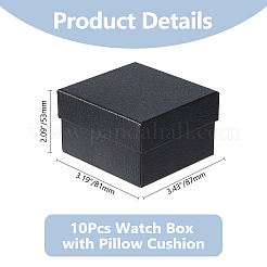 Подарочная коробка для хранения бумажного браслета&nbsp;CON-WH0088-67B