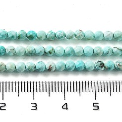 Бусы натуральная перуанская бирюза (яшма) G-J401-A01-01