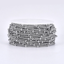 Устойчивые к потускнению витые цепи из нержавеющей стали 304 панцирная цепь&nbsp;CHS-K008-11B