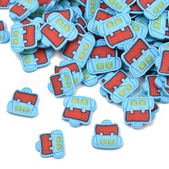 Handgemachter Ton-Cabochon&nbsp;CLAY-A007-18A