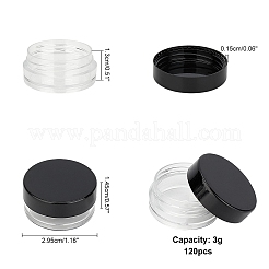 Пластиковая косметика крем баночка&nbsp;AJEW-PH0001-21A