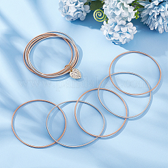 32шт 2-х цветный браслет-спираль для гитарной струны BJEW-BC0001-01