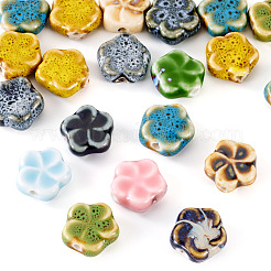 20шт фарфоровые бусины ручной работы&nbsp;PORC-TA0001-25