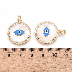 Латунные микро проложить кубического циркония подвески KK-N258-05G