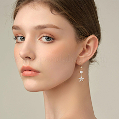 6 шт. Латунные подвески с микропаве&nbsp;ZIRC-HS0001-08