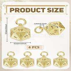 4 шт. Латунные подвески&nbsp;KK-LP0004-17