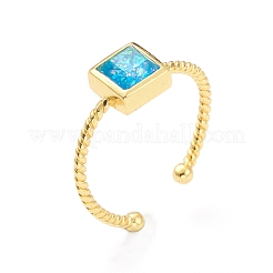 Синтетические кольца из опалового кольца&nbsp;RJEW-B031-02G-03
