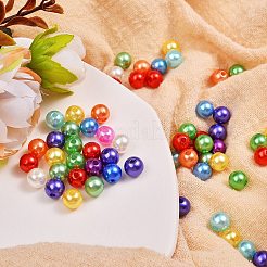 840 шт.12 цвета акриловые бусины из искусственного жемчуга sgOACR-SZ0001-14