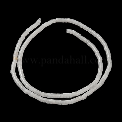 Natürliche weiße Jade perlen Stränge&nbsp;G-E612-A09
