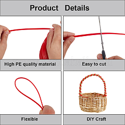 Пластиковый шнур с имитацией трости длиной 30 м.&nbsp;OCOR-GF0005-40B