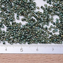 MIYUKIデリカビーズ  シリンダー  日本製シードビーズ  11/0  （db0125)エメラルドゴールドの光沢  1.3x1.6mm  穴：0.8mm  約20000個/袋  100 G /袋&nbsp;SEED-J020-DB0125