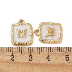 Подвески из нержавеющей стали 304 с эмалью&nbsp;STAS-I322-87G-01