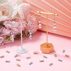 20 шт. 2-х цветные латунные соединительные подвески&nbsp;KK-BBC0014-45