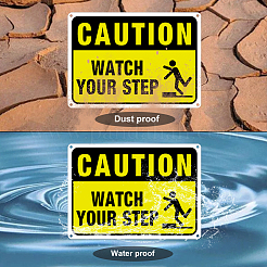 Уф-защищенный и водонепроницаемый алюминиевый предупреждающие знаки AJEW-GL0001-01B-07