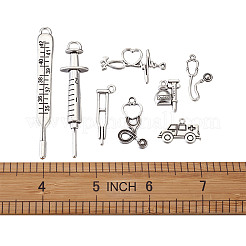 Тибетский стиль сплава цинка подвески&nbsp;TIBEP-TA0002-36AS-RS