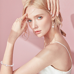 Природного розового кварца нитей бисера G-OC0001-02M