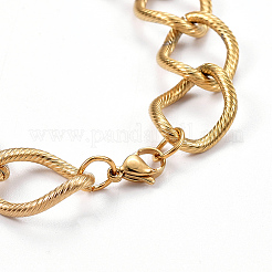 (распродажа ювелирных вечеринок на фабрике) наборы украшений из нержавеющей стали 304 и ожерелья SJEW-L133-08G