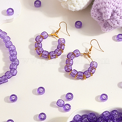 500 шт. прозрачные пластиковые бусины KY-SP0001-54A