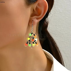 Акриловые серьги болтающийся&nbsp;FS-WGDFB7F-01