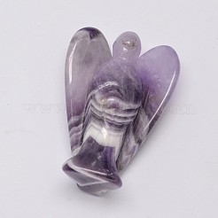 Ангел натуральный аметист украшения для дома&nbsp;DJEW-L009B-06